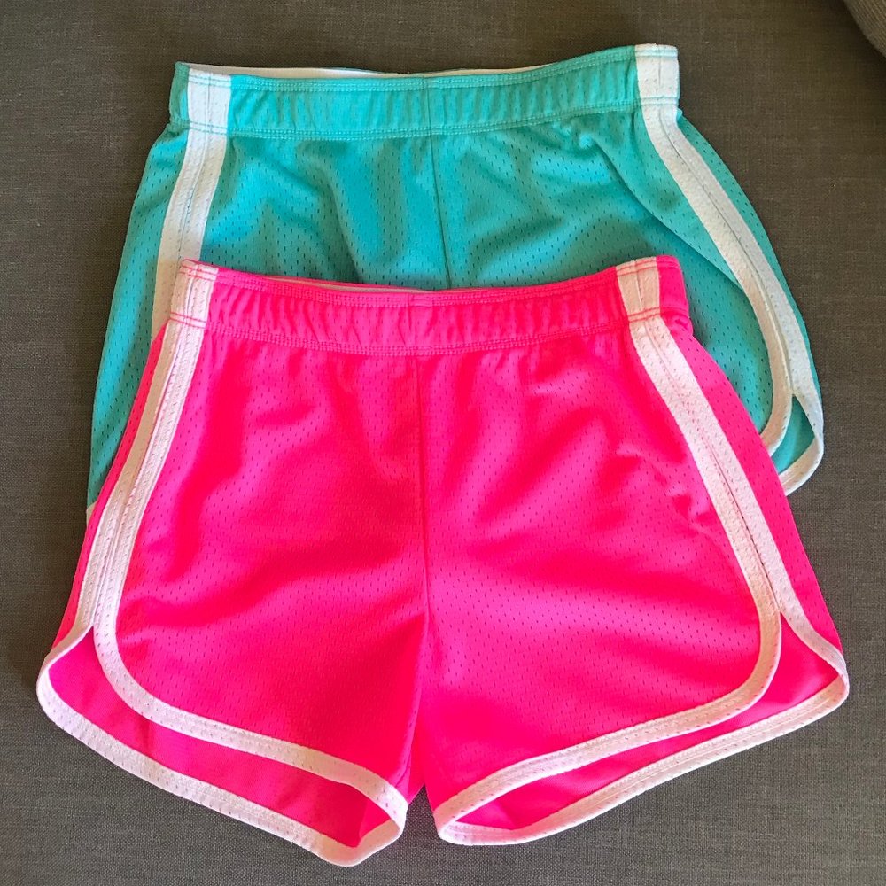 2 Pairs Justice Running Shorts Tea Bag Style